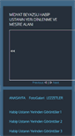 Mobile Screenshot of midyatbeyazsu.com